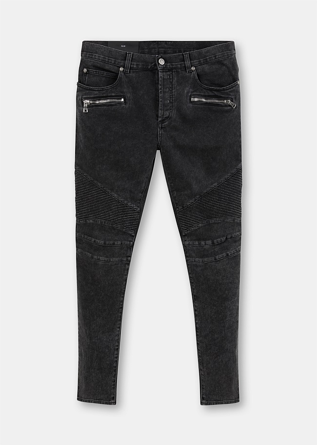 Black Slim Denim Jeans