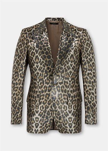 Leopard Evening Jacket