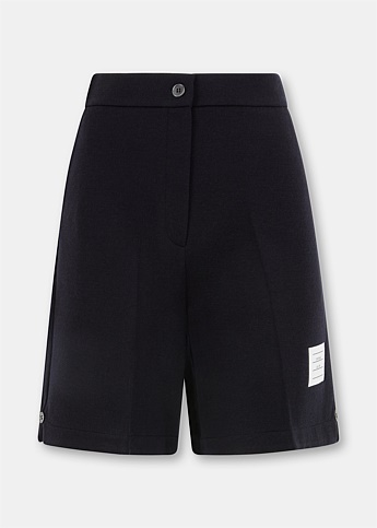 Navy High Waist Shorts 