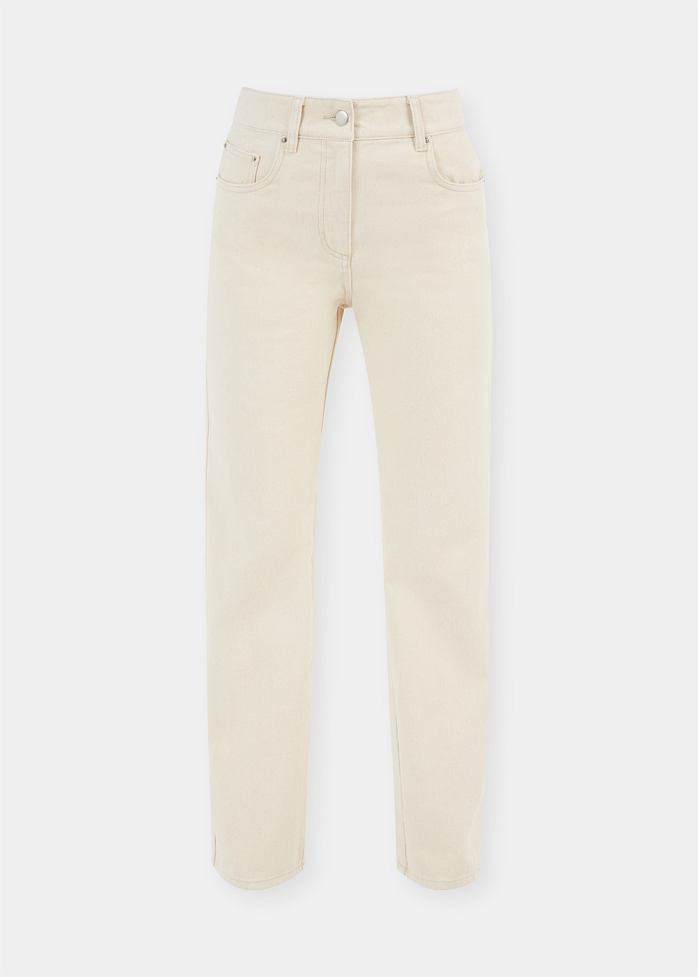 Shop Wynn Hamlyn Classic Ivory Jeans | Harrolds Australia