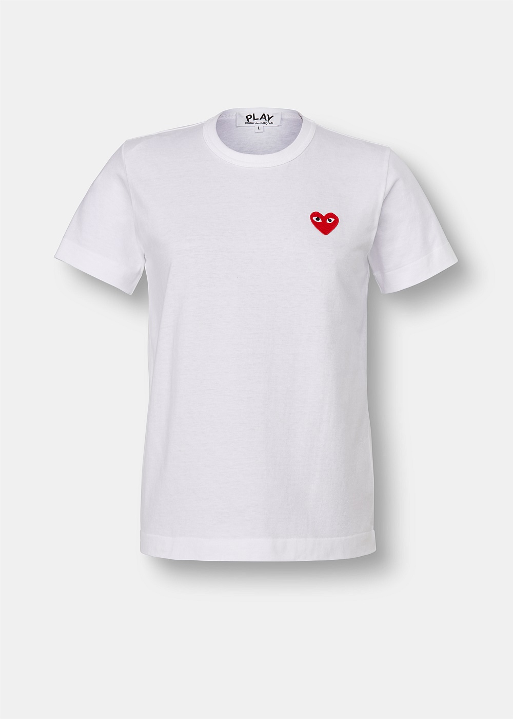 Opgive Blaze meteor Shop Comme des Garçons Play Classic Embroidered Heart White T-Shirt |  Harrolds Australia