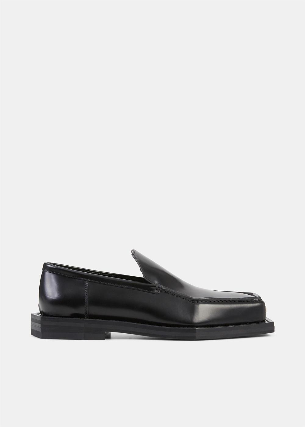 Shop Coperni Black 3D Vector Loafer | Harrolds Australia