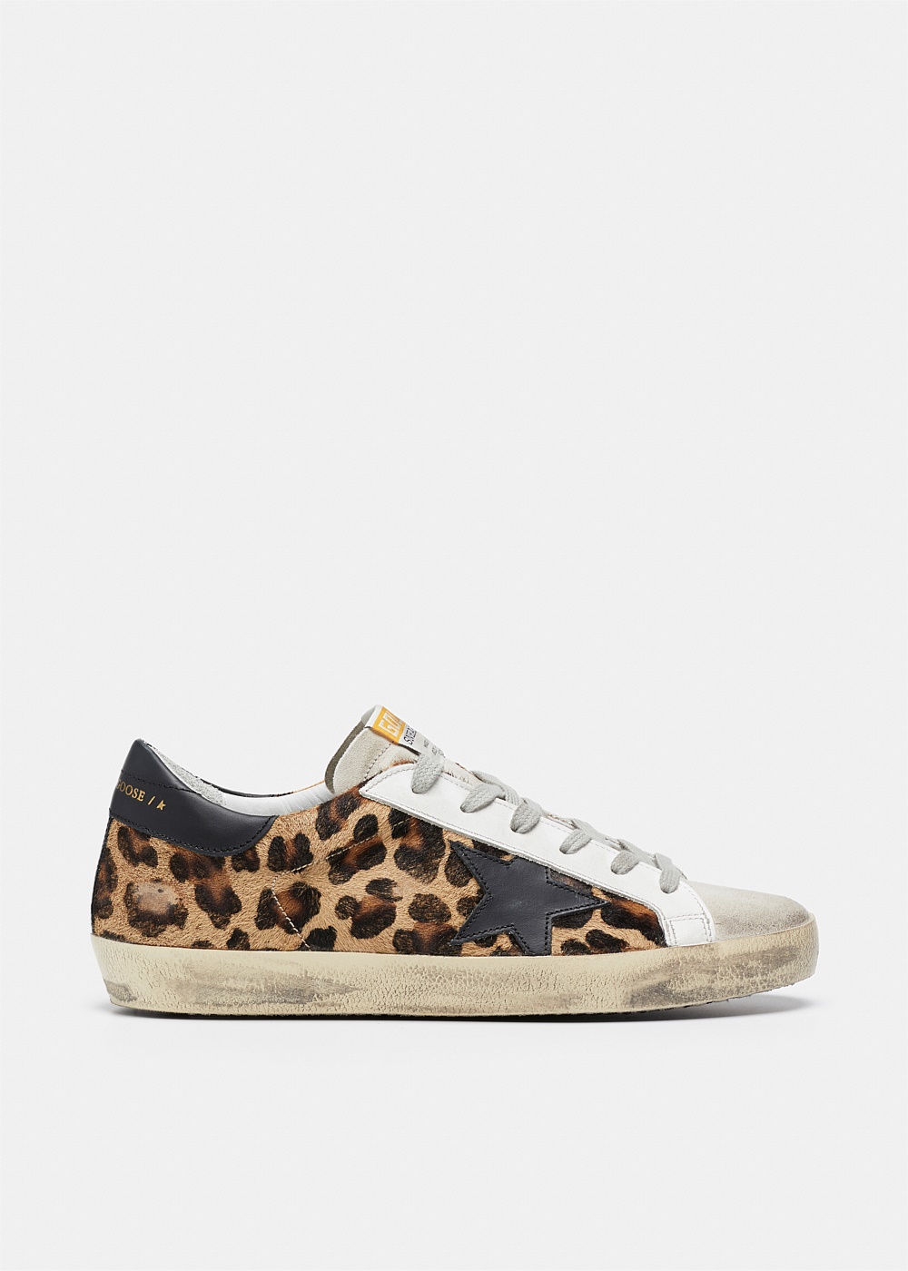 Superstar Leopard Print Low-Top Sneakers