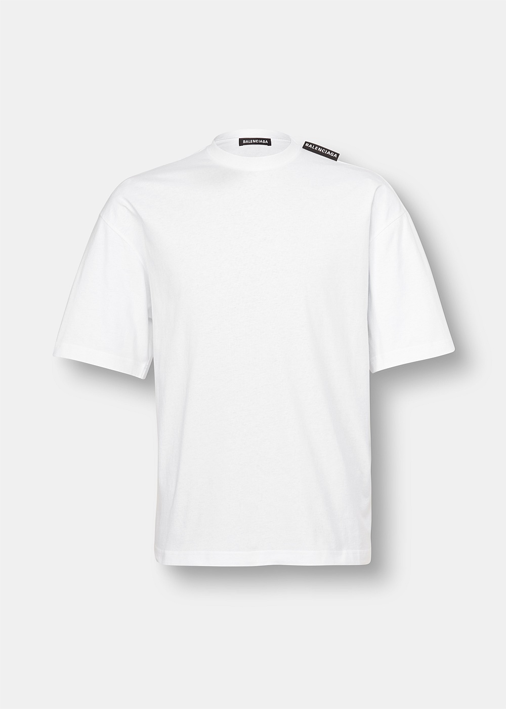 Balenciaga Tshirt Medium Fit in White  Balenciaga US