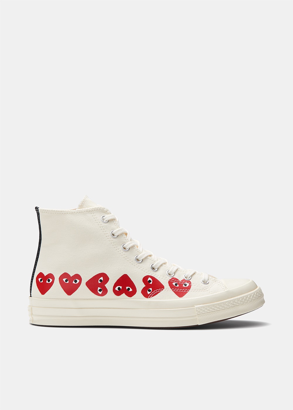 Shop COMME Des GARÇONS Play X Converse Chuck Taylor 70s Multi Heart High-Top  Sneakers | Harrolds Australia
