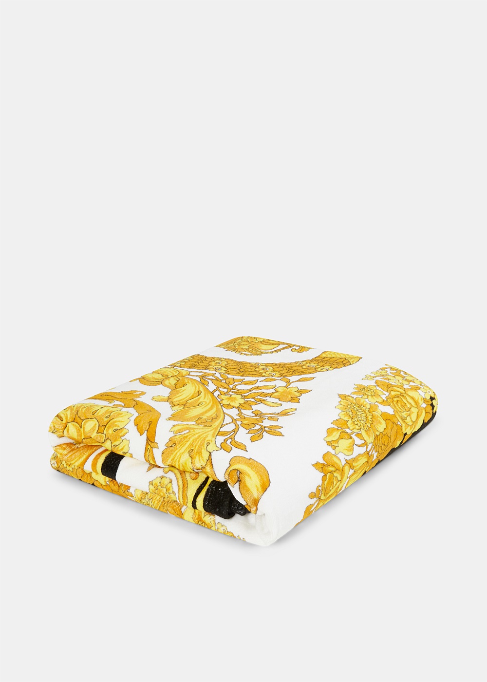Shop Versace Home Crete De Fleur Print Towel | Harrolds Australia
