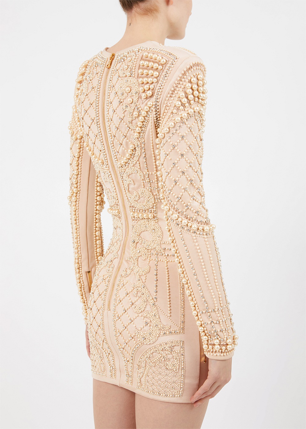Balmain Bead-Embellished Body-Con Mini Dress Bergdorf, 50% OFF