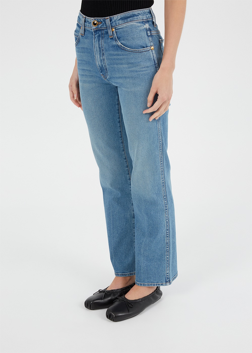 New This Week - Vivian Cropped Bootcut Jeans