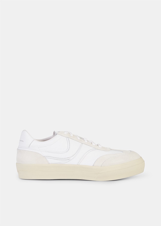 White Low-Top Sneaker