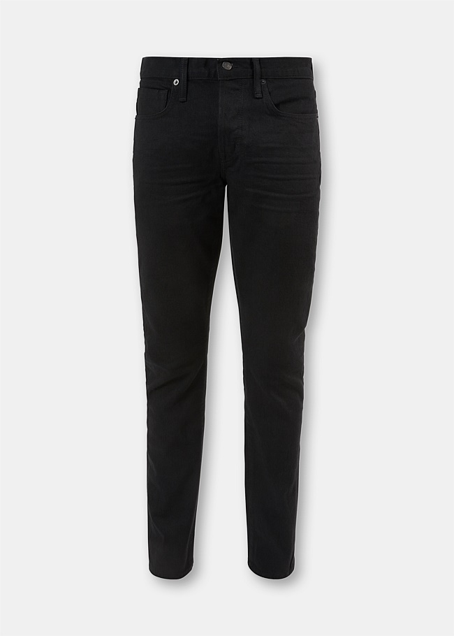 Black Slim Denim Jeans
