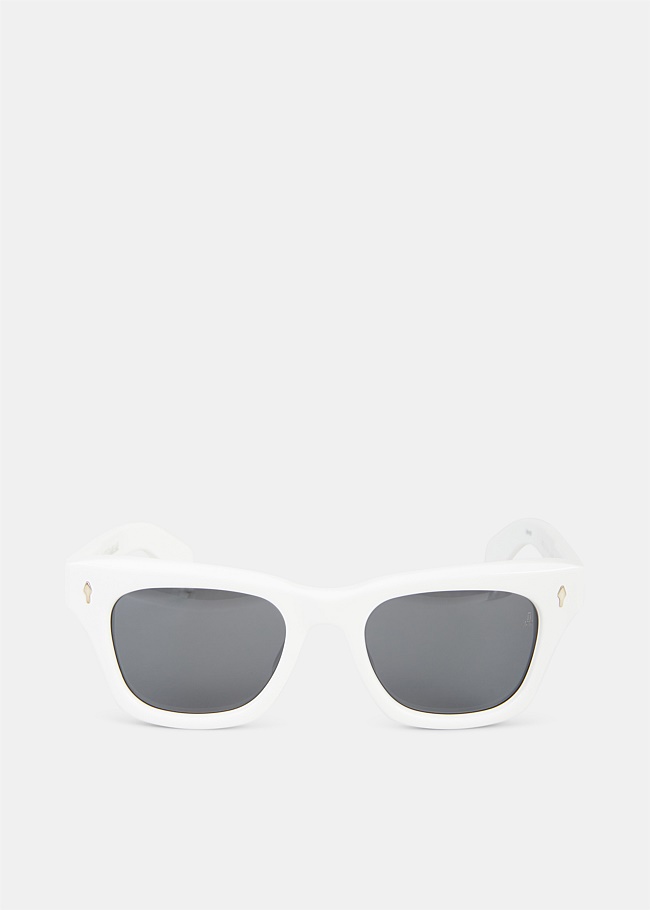 Dealan White Sunglasses