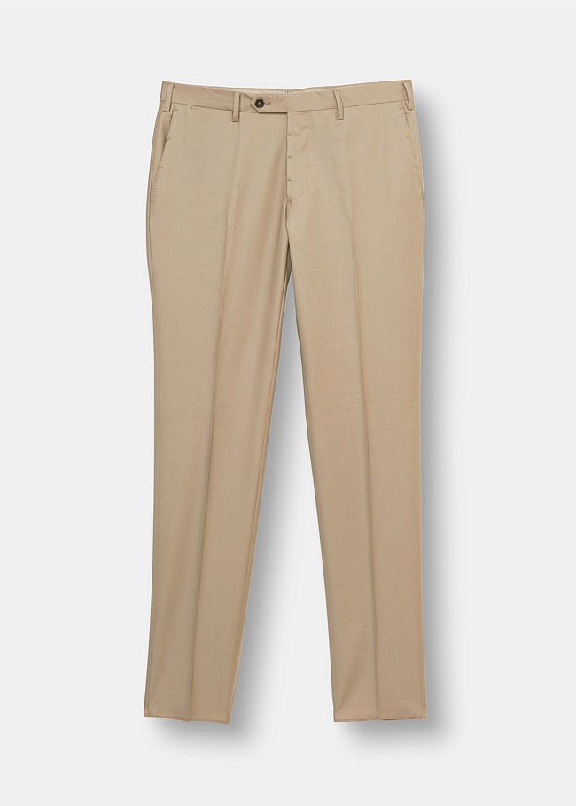 Slim-Fit Cotton Stretch Trousers
