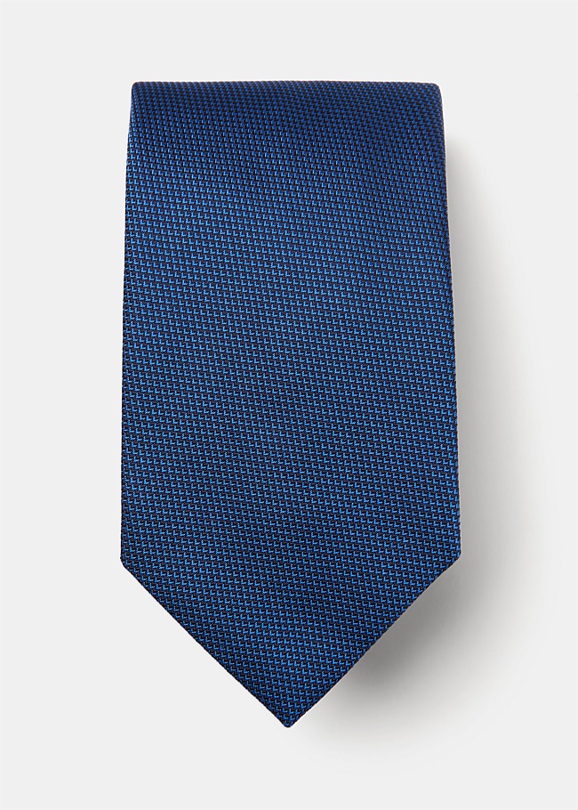 Tonal Micro Pattern Silk Tie