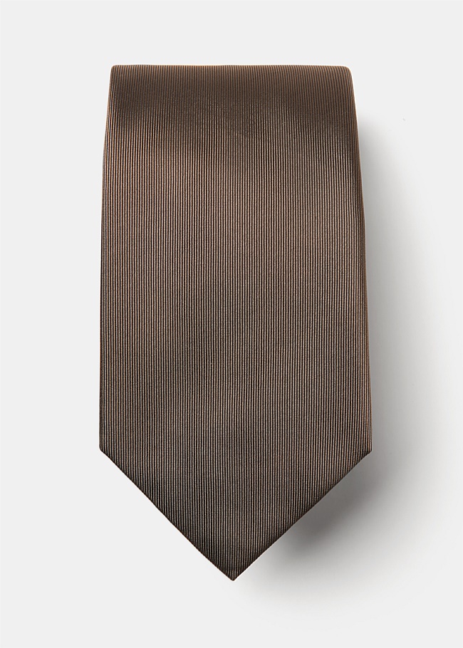 Tonal Fine Stripe Silk Tie