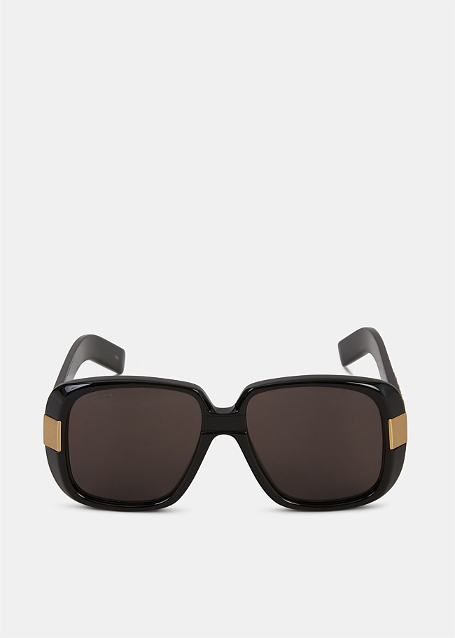 Black Pineapple Frame Exaggerated Sunglasses