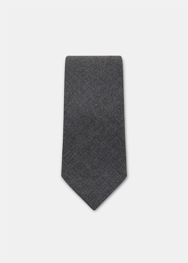 Dark Grey RWB Stripe Tie