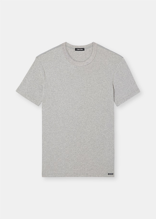 Grey Stretch Short Sleeve T-Shirt