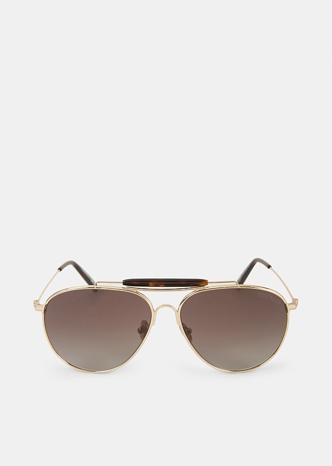 Gold Rafael Sunglasses