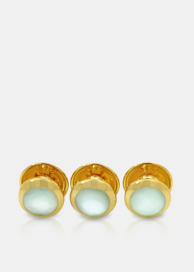 Gold Pearl Buttons