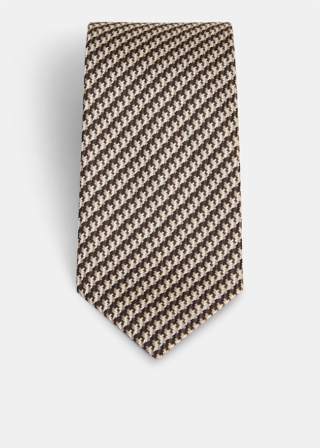 Bronze Pattern Tie 