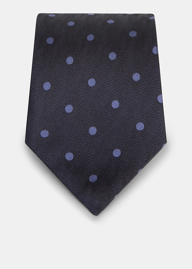 Royal Blue Silk Tie