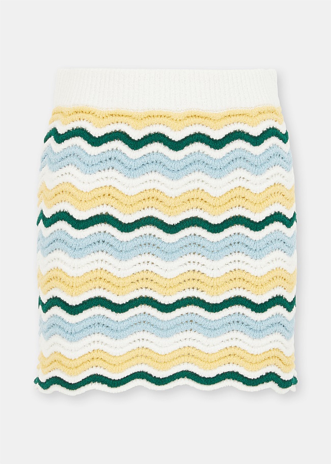 Boucle Wave Skirt
