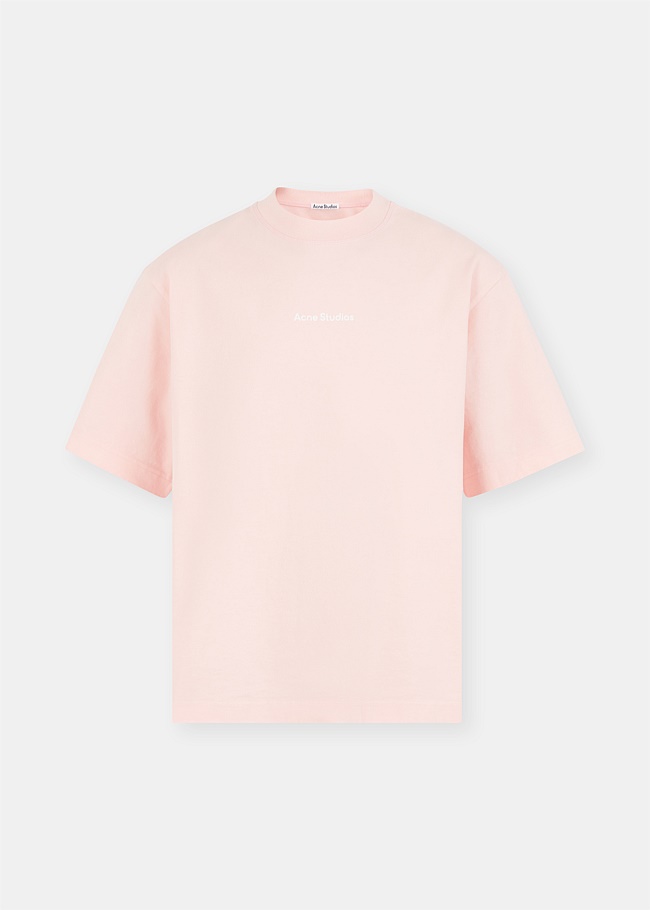 Pink Extorr Stamp Logo T-Shirt