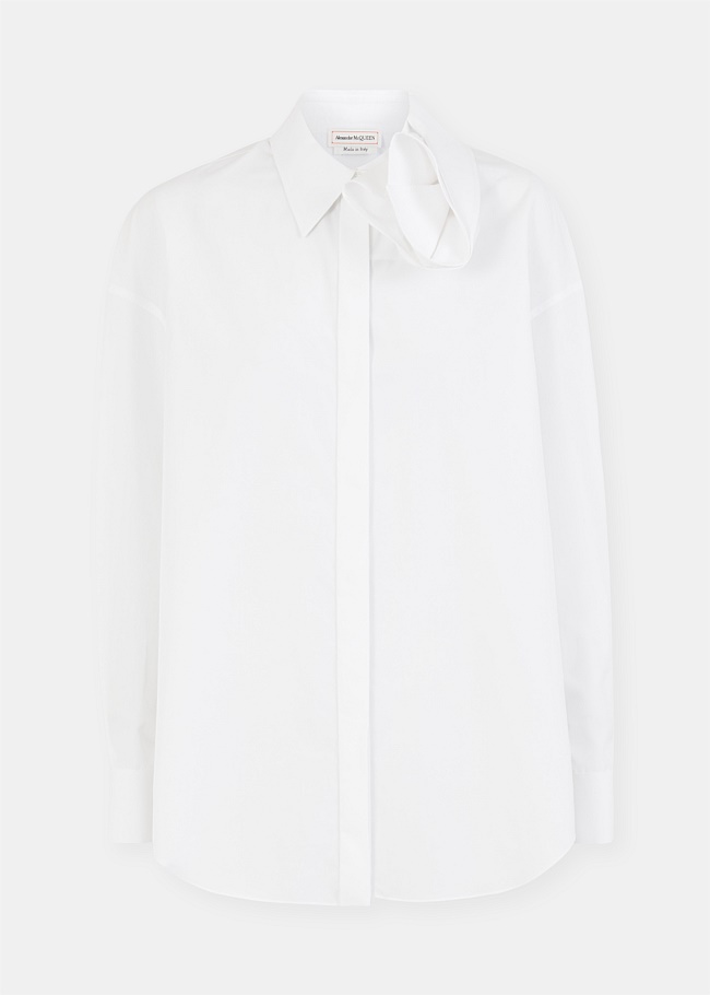 White Flower Shirt