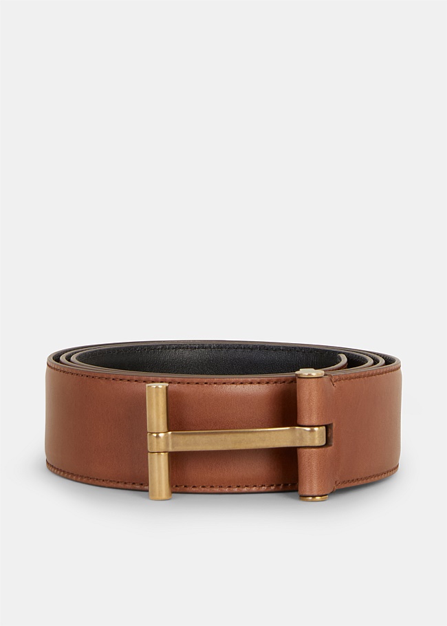 Brown Iconic T Belt