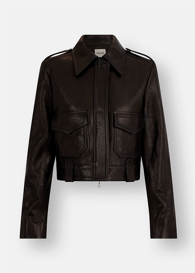 Cordelia Leather Moto Jacket