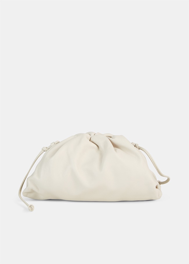Cream Mini Pouch Bag