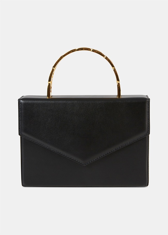 Pernille Chain Handle Leather Bag