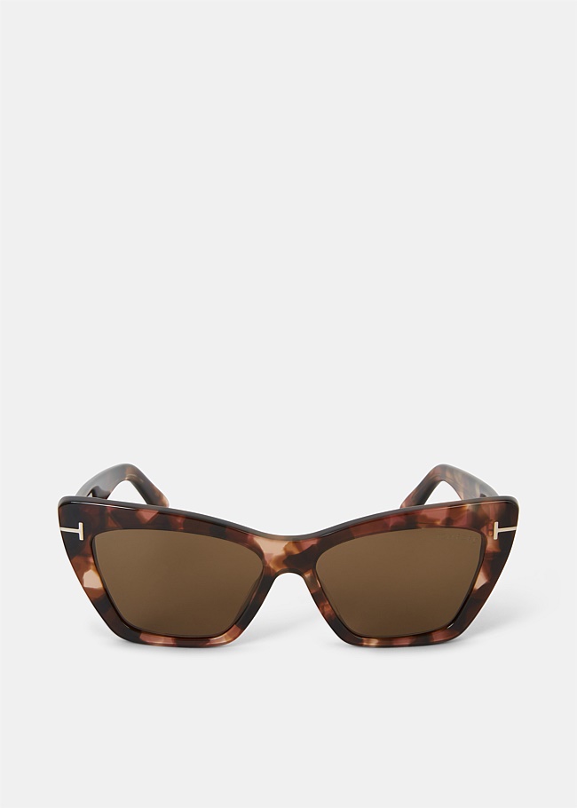 Brown Wyatt Sunglasses