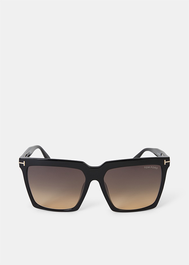 Polarized Black Sabrina Sunglasses