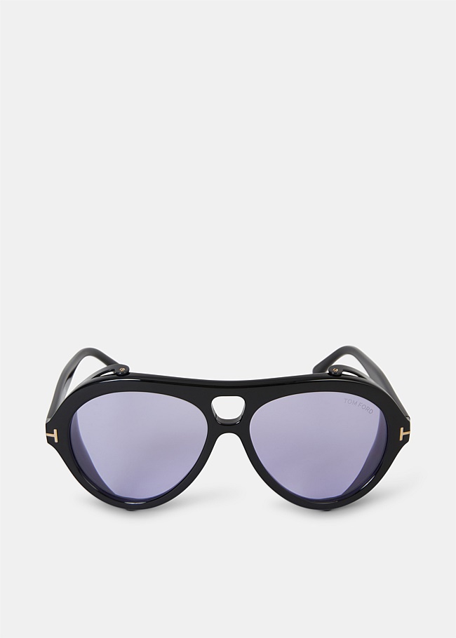 Purple Lens Neughman Sunglasses