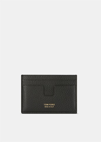 Grained Leather Classic Cardholder