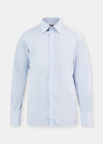 Blue Poplin Shirt