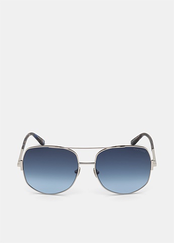 Silver Lennox Sunglasses