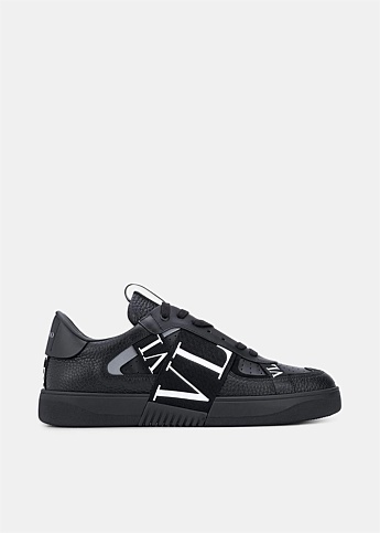 VLTN Black Low-Top Sneakers