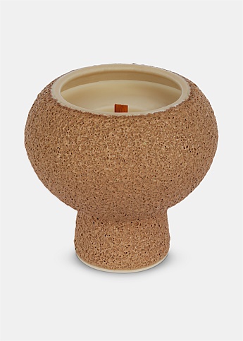 Mini Bobby Umber Ceramic Candle