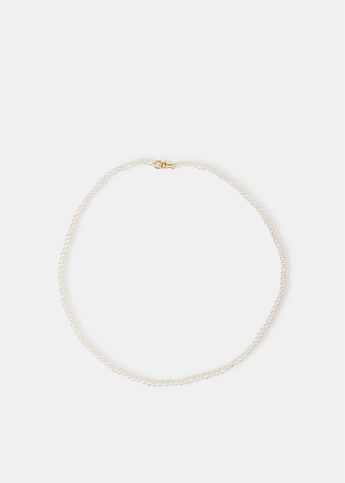 Micro Pearl Necklace 36cm