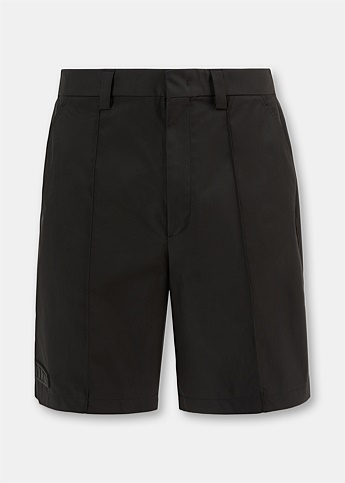 Black Twill Shorts