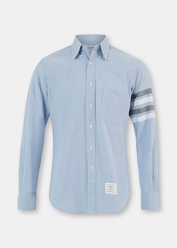 Blue Oxford 4-Bar Shirt