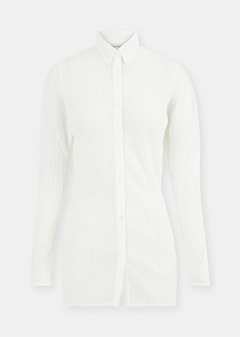 White Crinkle Shirt