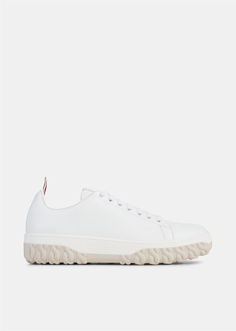 White Court Lace Up Sneaker