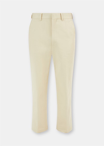 Tan Classic Cotton Trousers 