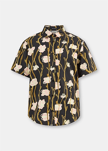 WH x Brogan Scott Flower Short-Sleeve Shirt
