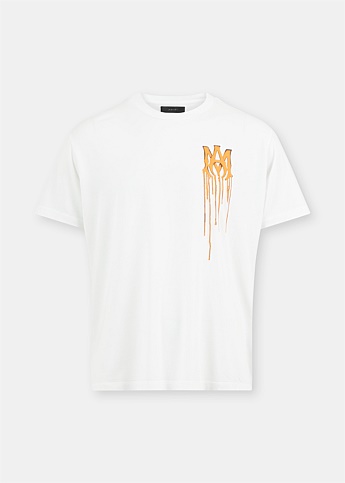 White Spray Paint Logo T-Shirt