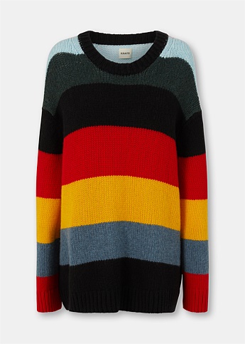 Jade Stripe Sweater