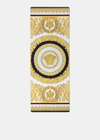 Gold Baroque Print Yoga Mat